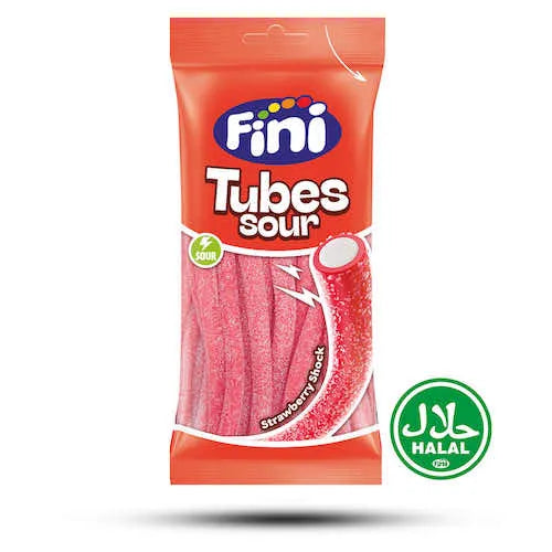 Fini Sour Strawberry Pencils Halal 75 g