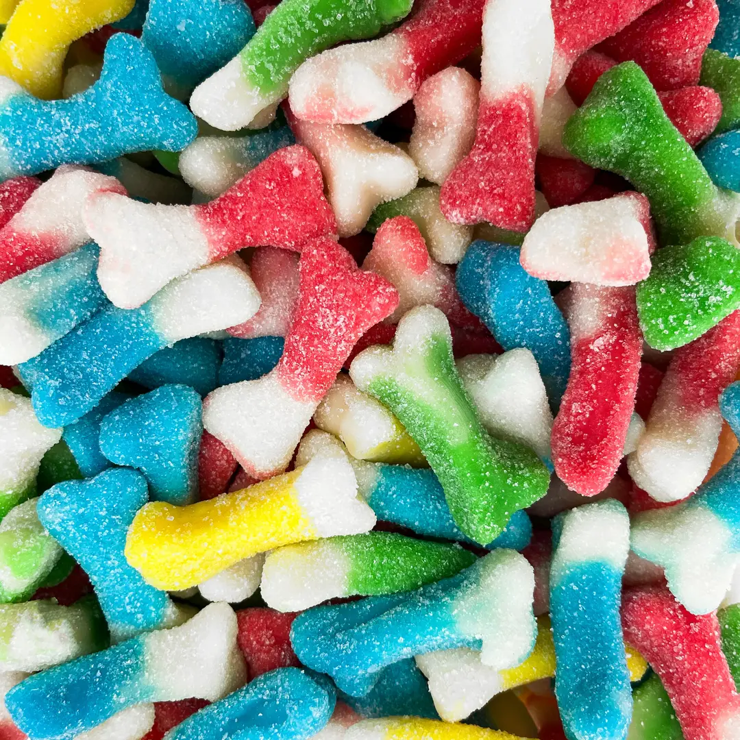 Dulceplus Bunte Knochen Halal Fruchtgummis 1 kg