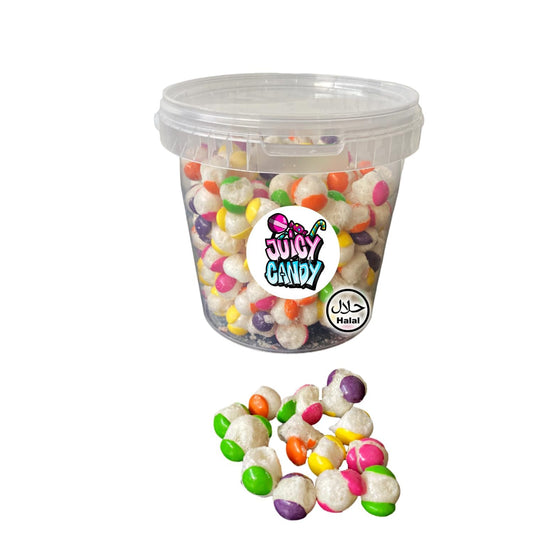 Gefriergetrocknete Süßigkeiten Box Skittles Sours 250g | Freeze Dried Candy Halal / Vegan