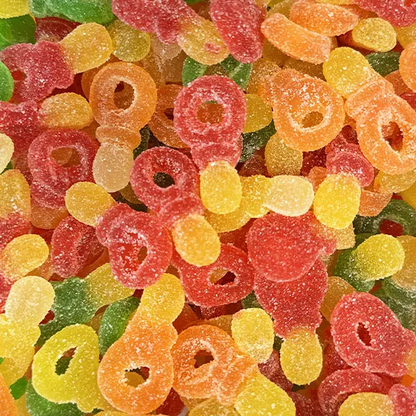Dulceplus Bunte Schnuller Halal Fruchtgummis 1 kg