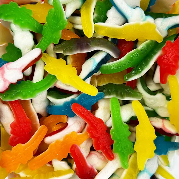 Dulceplus Krokodile Halal Fruchtgummis 1 kg