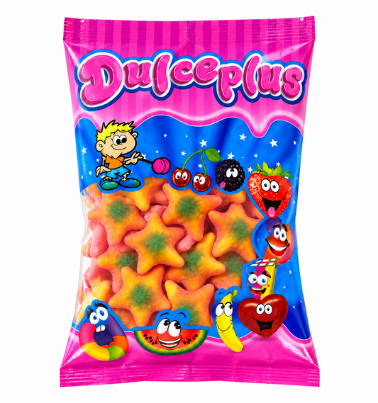 Dulceplus Seesterne Halal Fruchtgummis 1 kg