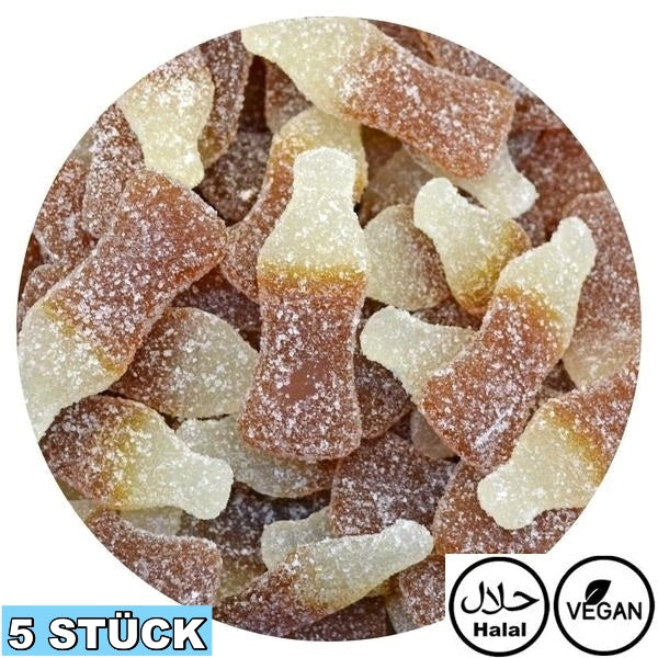 Saure Cola Flaschen (5x)