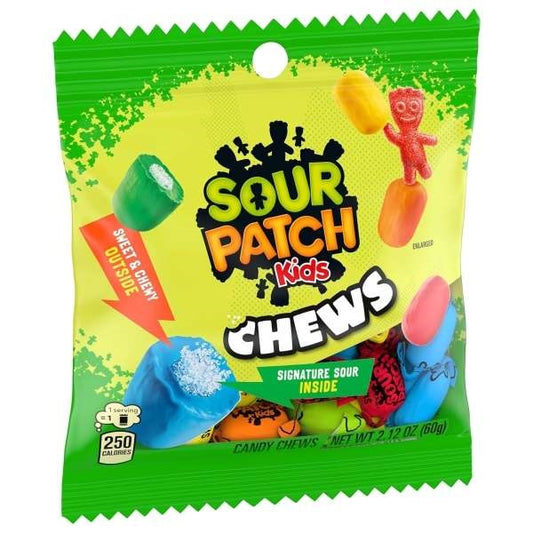 Sour Patch Chews Soft & Chewy 60 g