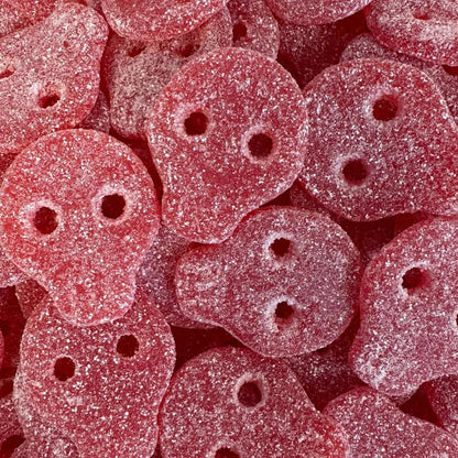 SGAB Erdbeerschädel Halal/Vegan Fruchtgummis 1 kg