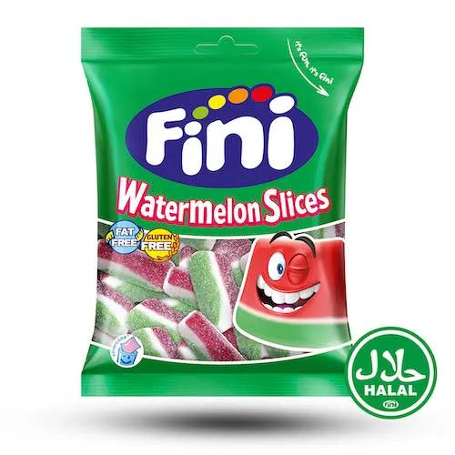 Fini Sour Watermelon Slices Halal 75 g