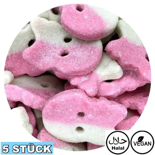 XL Wassermelonen Schädel (5x)