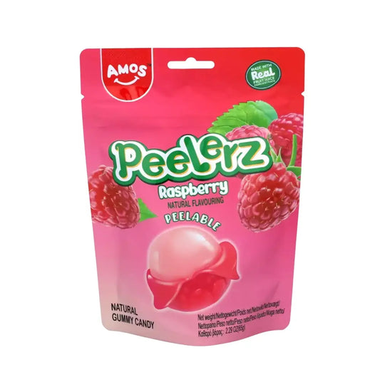 AMOS PEELERZ GUMMY Raspberry 65 g (Asien)