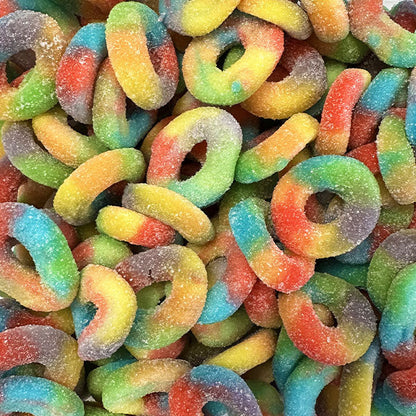 Dulceplus Regenbogen Ringe Halal Fruchtgummis 1 kg
