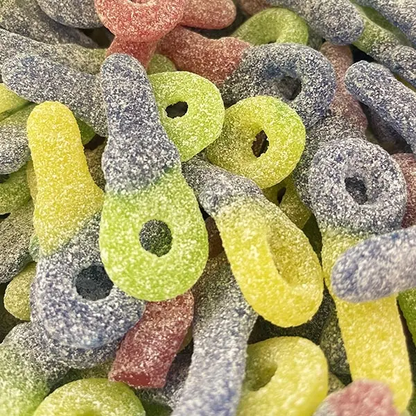 Frisia Saure blaue Schnuller Fruchtgummis Halal/Vegan 3 kg