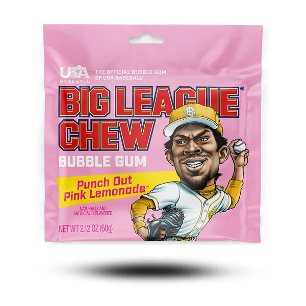 Big League Chew Pink Lemonade 60g