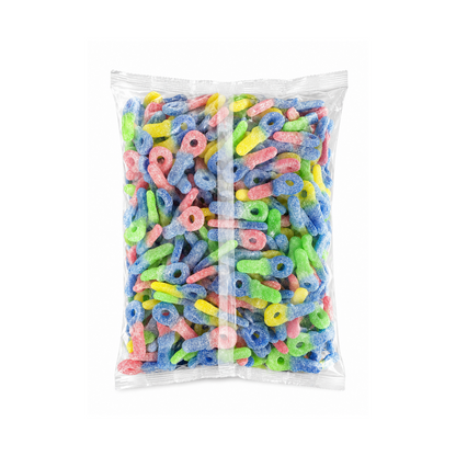 Frisia Saure blaue Schnuller Fruchtgummis Halal/Vegan 3 kg
