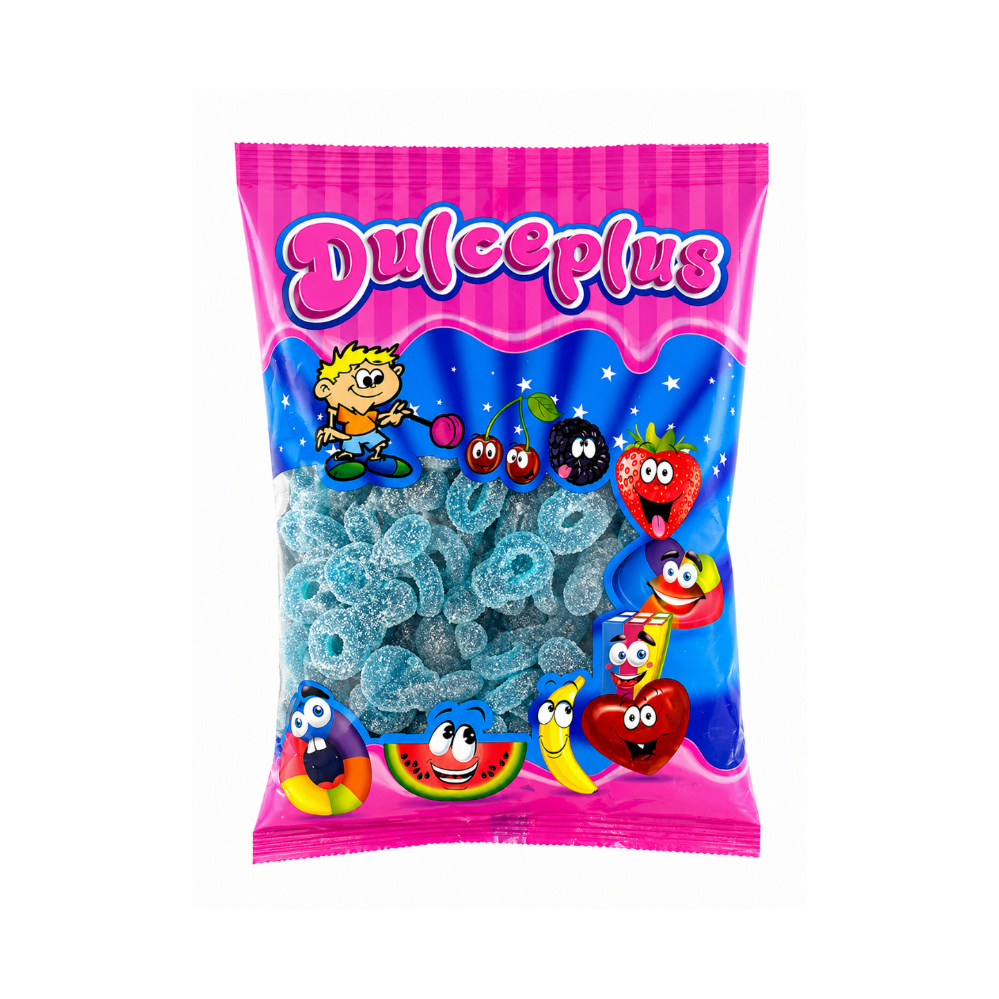 Dulceplus Blaue Schnuller Halal Fruchtgummis 1 kg