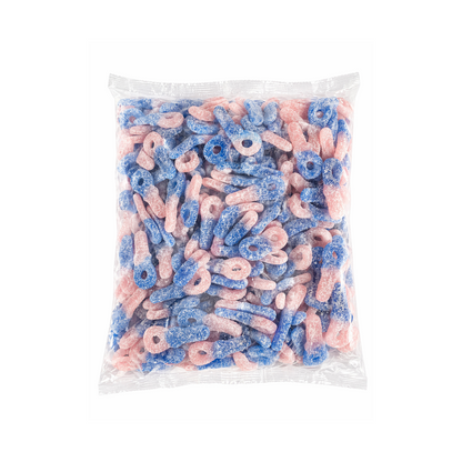 Frisia Saure Bubblegum Schnuller Fruchtgummis Halal/Vegan 3 kg