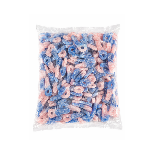 Frisia Saure Bubblegum Schnuller Fruchtgummis Halal/Vegan 3 kg