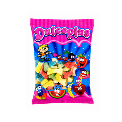 Dulceplus Bunte Knochen Halal Fruchtgummis 1 kg