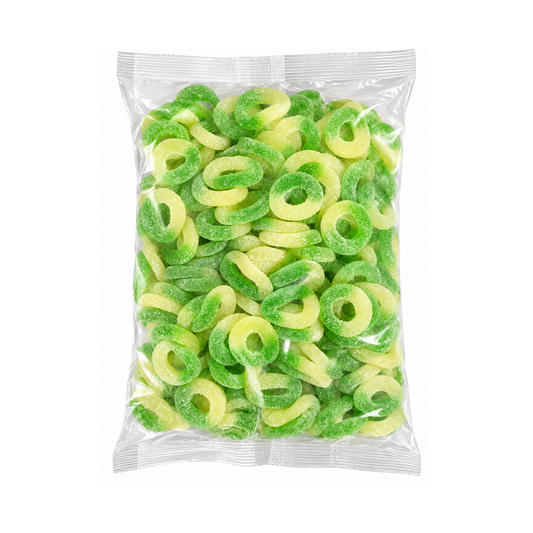Burmar Apfelringe Halal Fruchtgummis 2 kg