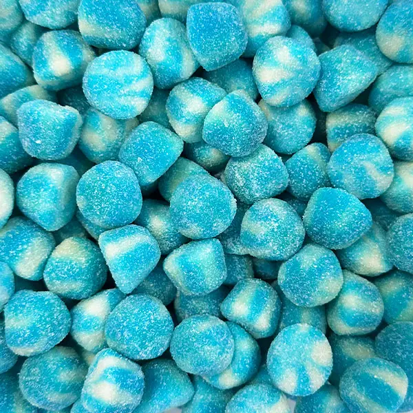 Dulceplus Gezuckerte Blaue Kisses Halal Fruchtgummis 1 kg