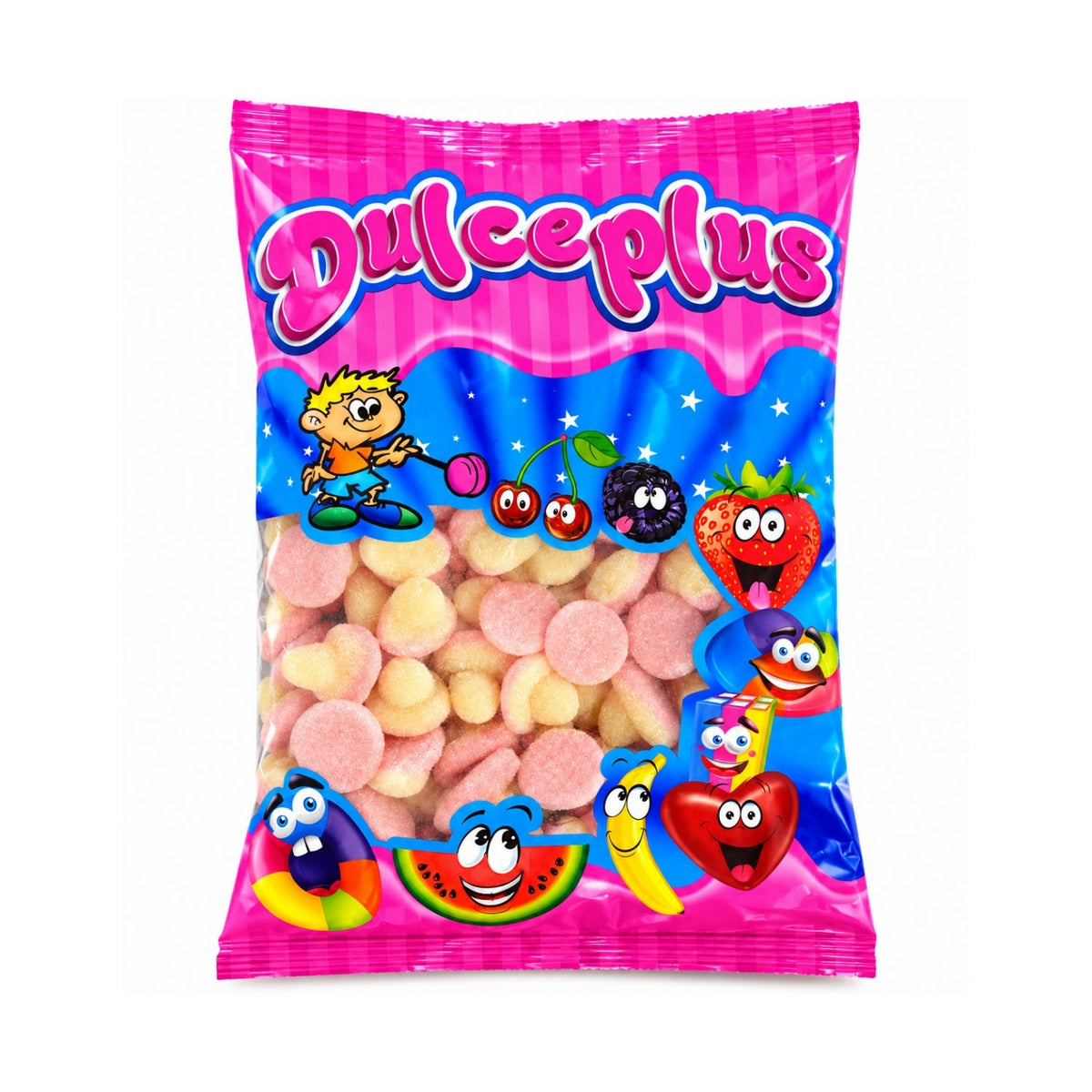 Dulceplus gezuckerte Pilze Halal Fruchtgummis 1 kg