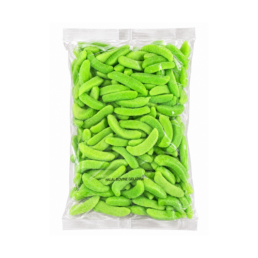 Dulceplus Grüne Bananen Halal Fruchtgummis 2 kg