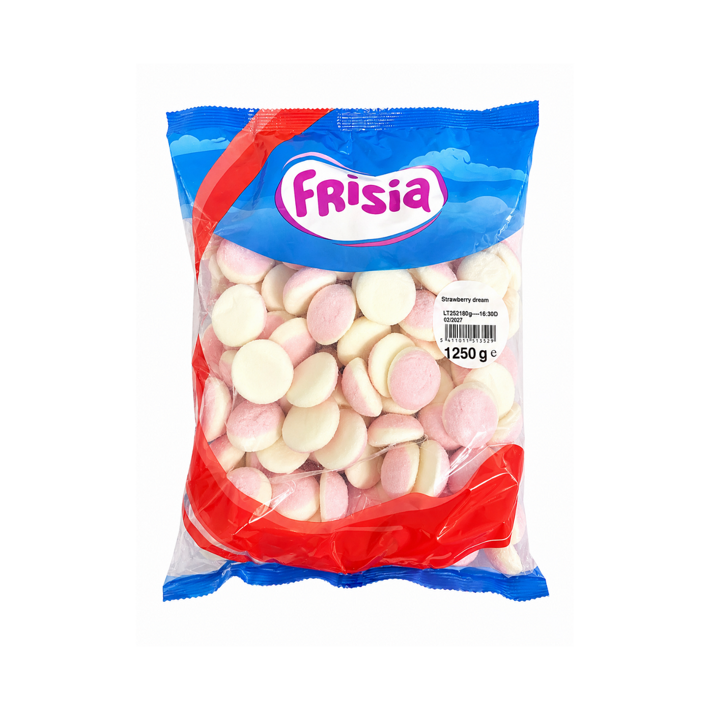 Frisia Erdbeer Ufos Fruchtgummis 1,25 kg