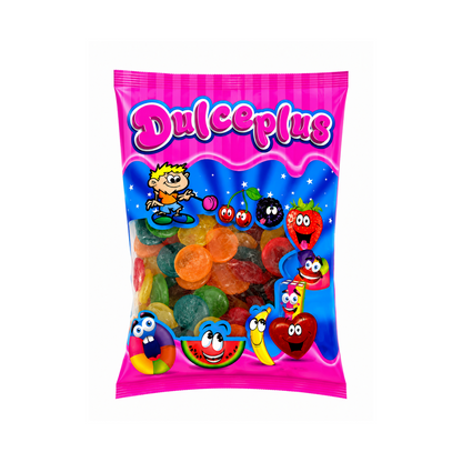 Dulceplus Euro Münze Halal Fruchtgummis 1 kg