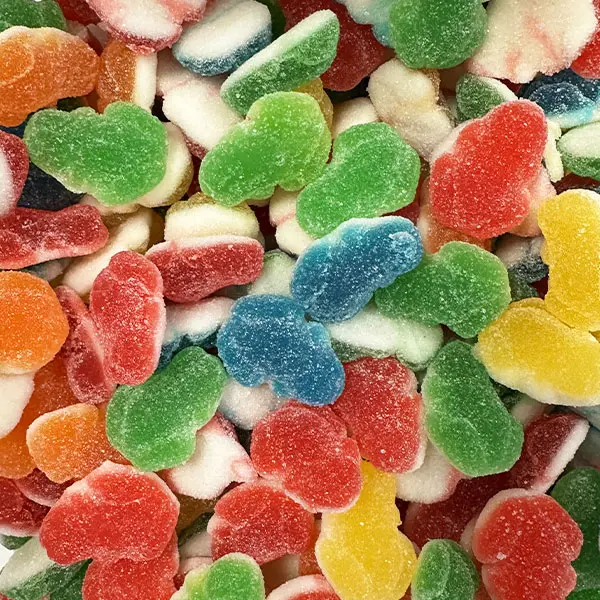 Dulceplus Gezuckerte Frösche Halal Fruchtgummis 1 kg