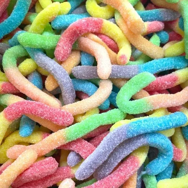 Dulceplus Gezuckerte Würmer Halal Fruchtgummis 1 kg
