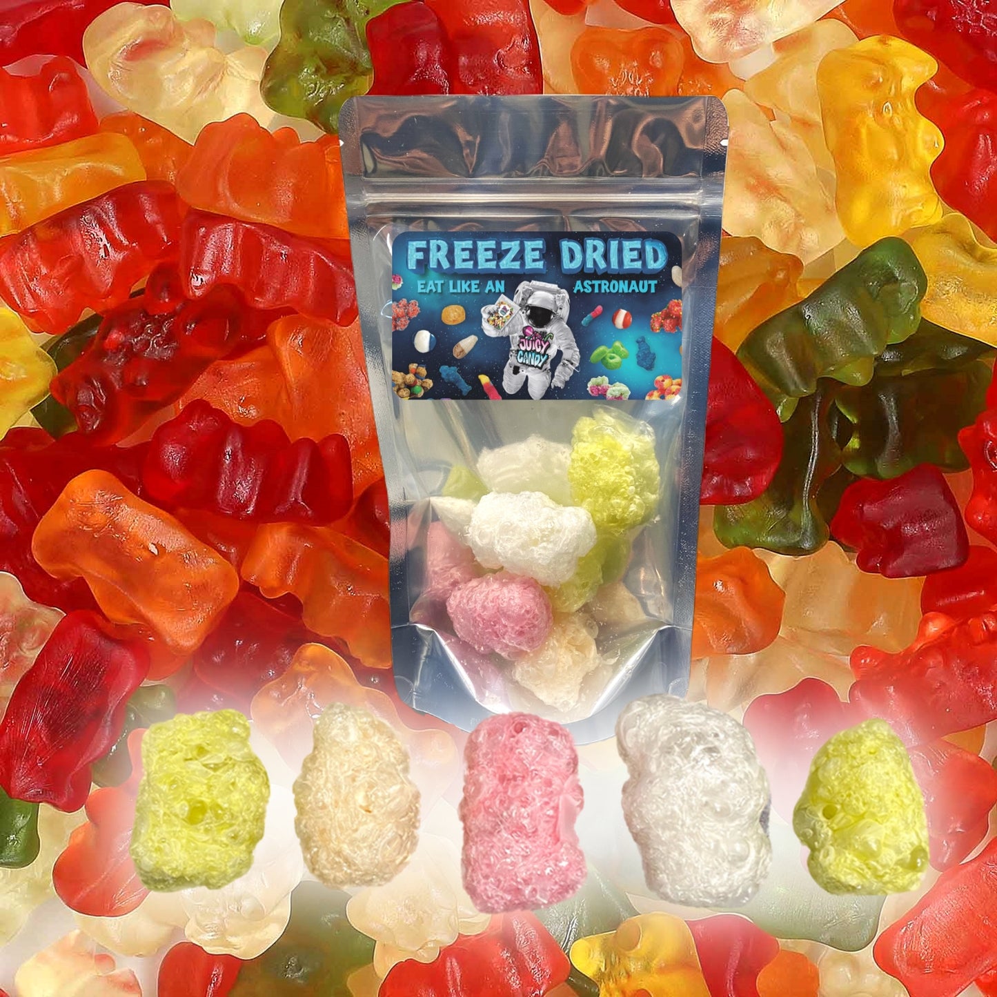 Freeze Dried Candy Box XL | Gefriergetrocknete Süßigkeiten Box