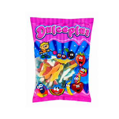 Dulceplus Gezuckerte Haie Halal Fruchtgummis 1 kg