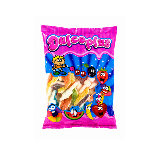 Dulceplus Gezuckerte Krokodile Halal Fruchtgummis 1 kg