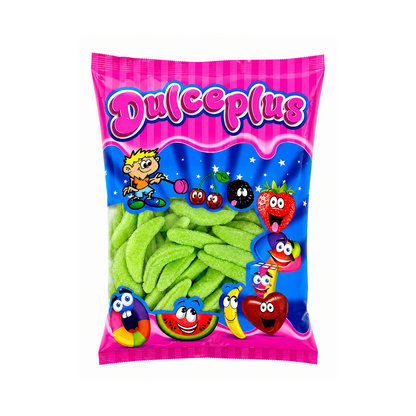 Dulceplus Grüne Bananen Halal Fruchtgummis 1 kg