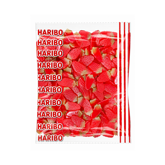 Haribo Riesen Erdbeeren Halal Fruchtgummis 3 kg