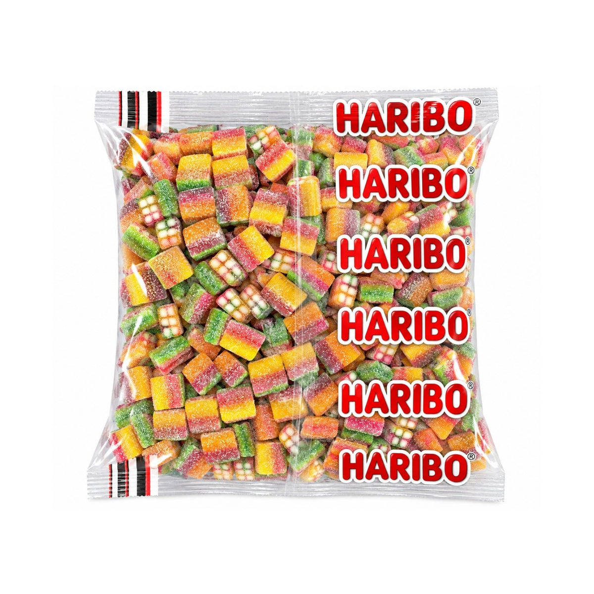 Haribo Regenbogen Pixel Halal/Vegan Fruchtgummis 1 kg