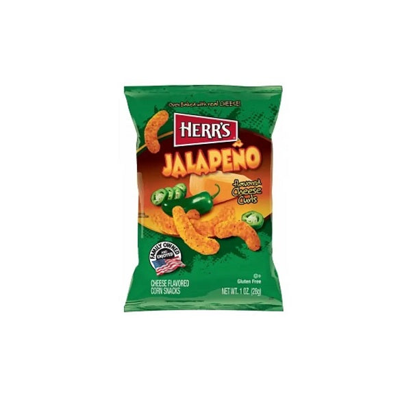 HERRS JALAPEÑO CHEESE CURLS 28 g