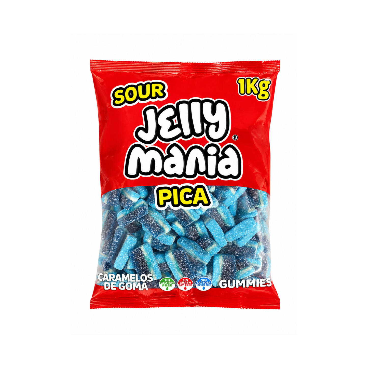 Jake Himbeerspalten Halal Fruchtgummis 1 kg