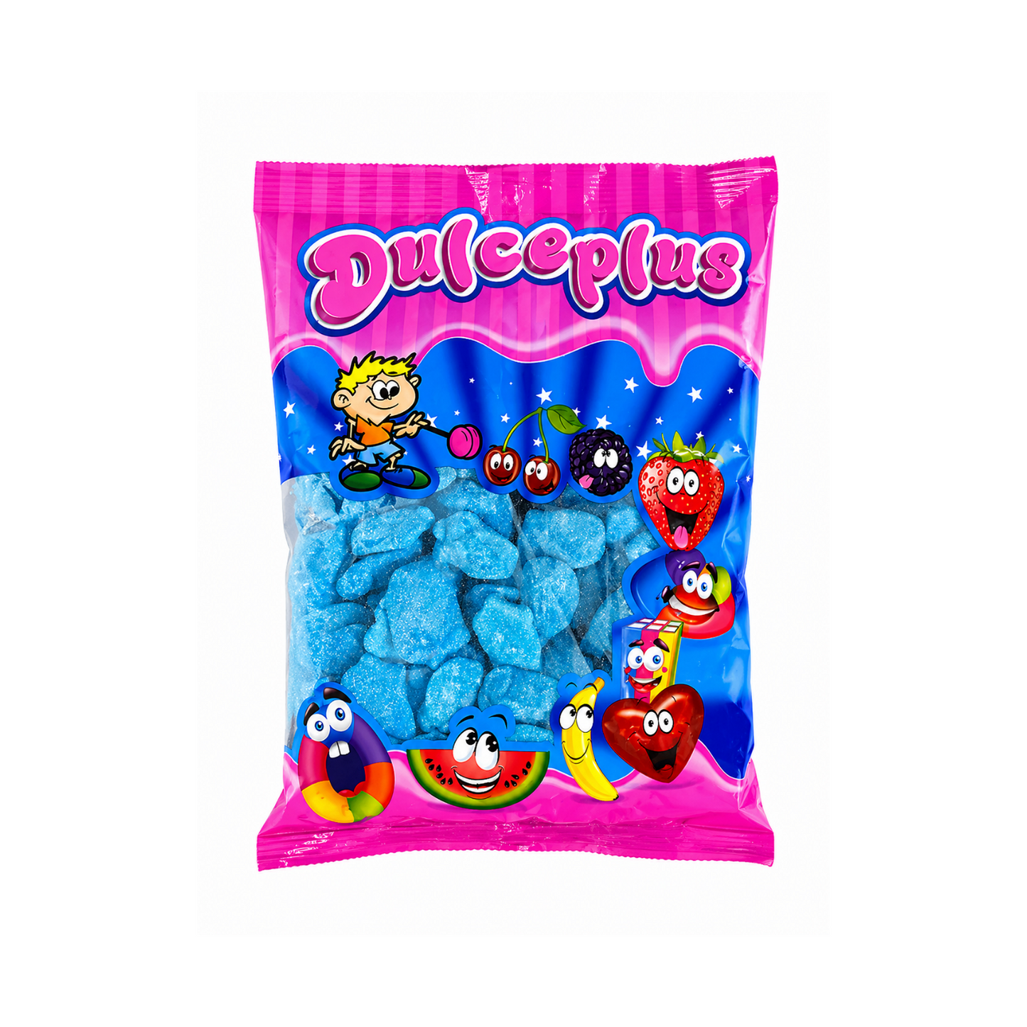 Dulceplus Himbeerwolken Halal Fruchtgummis 1 kg