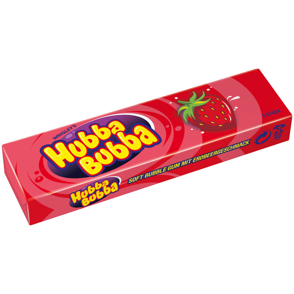 Hubba Bubba Strawberry Kaugummi 35 g