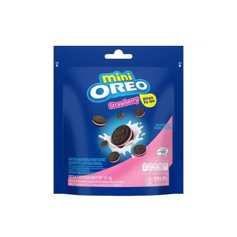 Mini Oreo Strawberry 61,3 g (Asien)