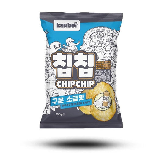 KAUBOI Chip Chip Roasted Sea Salt 100g (Asien)