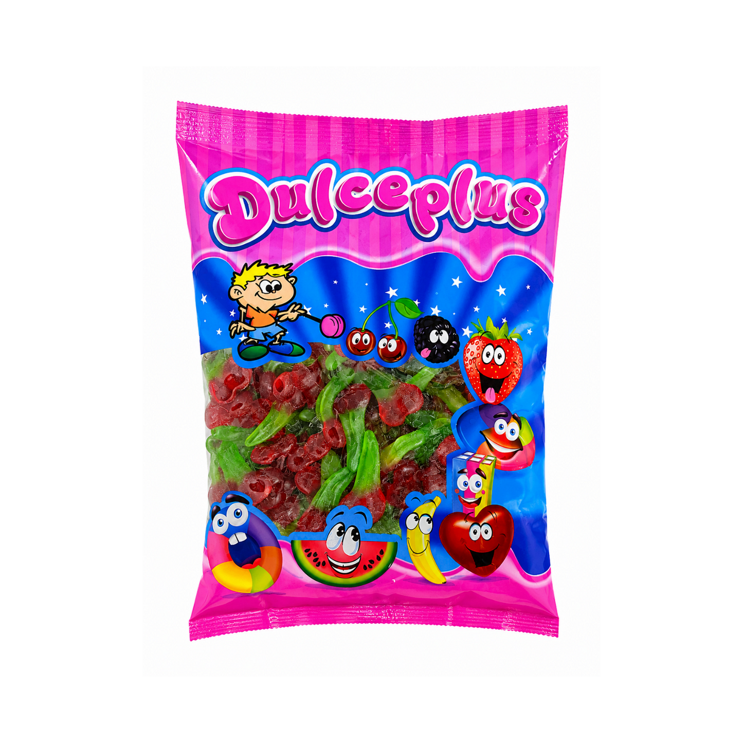 Dulceplus Kirschen Halal Fruchtgummis 1 kg