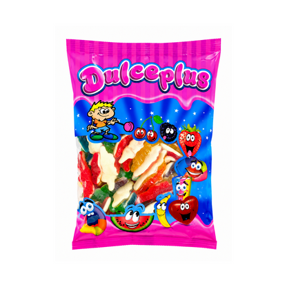 Dulceplus Krokodile Halal Fruchtgummis 1 kg