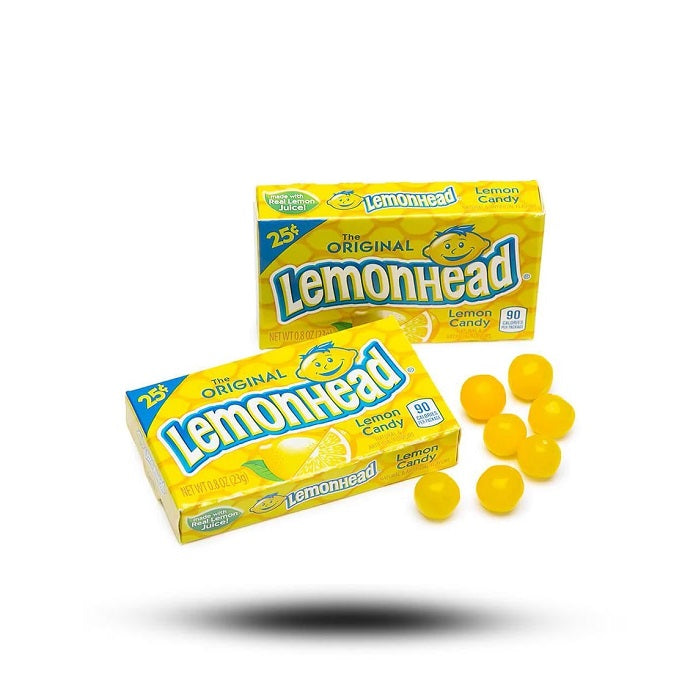 Lemonhead Box Lemonhead Box 142 gr. | Amerikanische Süßigkeiten | Candy Shop – JUICY ...