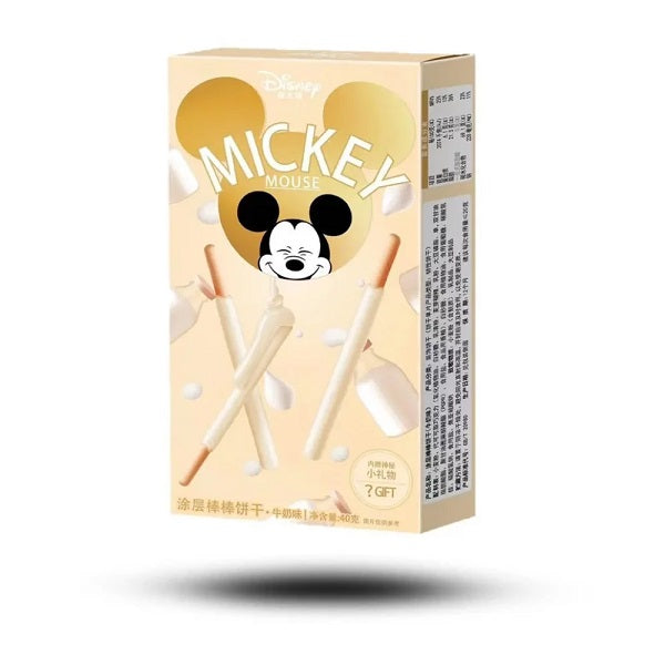 Mickey Mouse Coated Sticks Milk 40g (Asien)