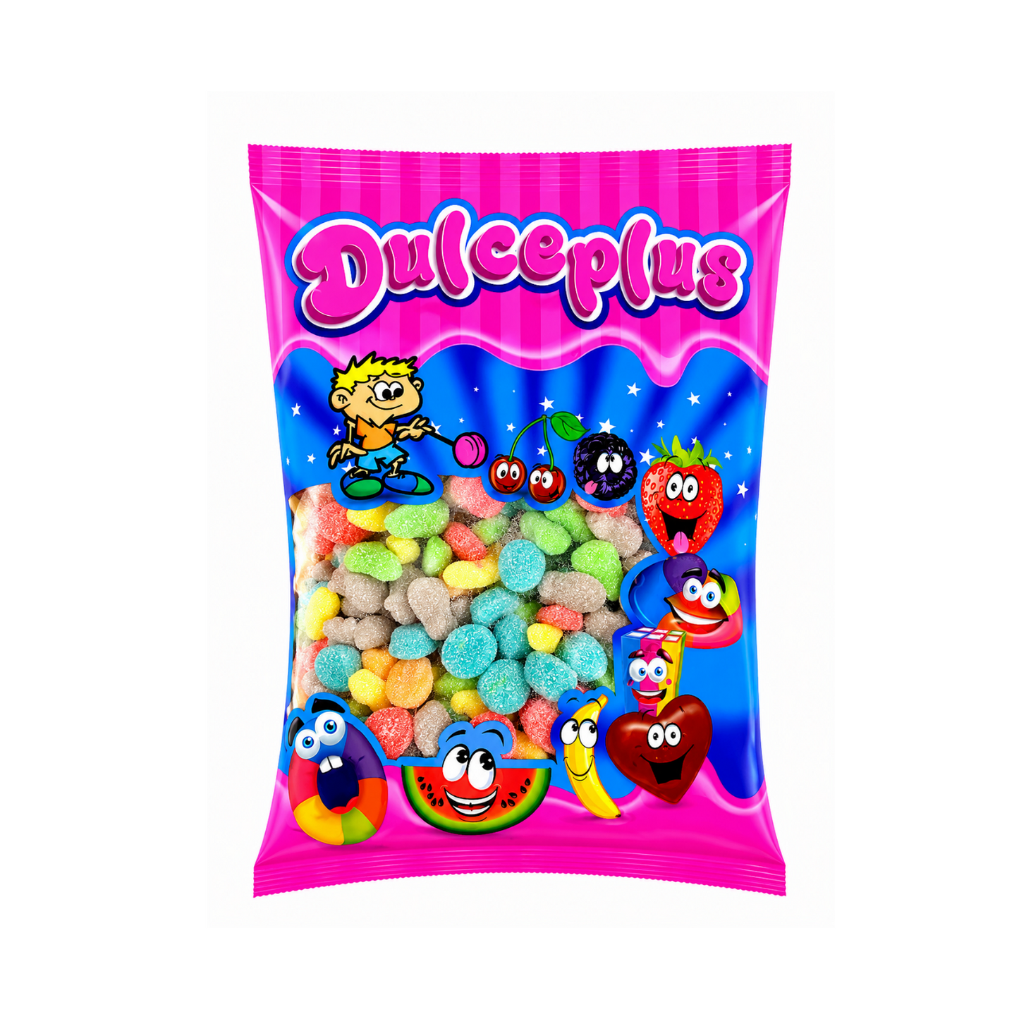 Dulceplus Mini Früchte Halal Fruchtgummis 1 kg