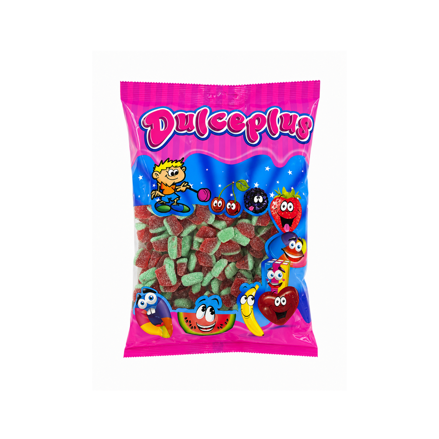 Dulceplus Mini Wassermelone Halal Fruchtgummis 1 kg