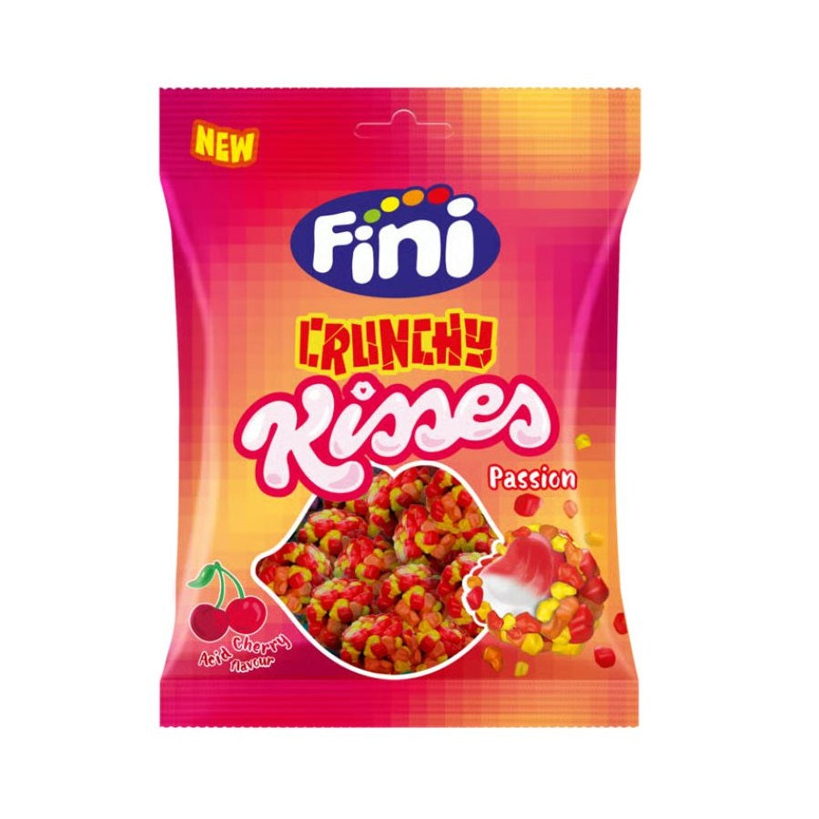 Fini Crunchy Kisses Cherry Passion Halal 75 g