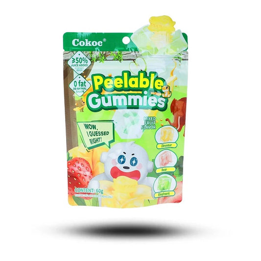 Peel Off Candy Mixed Fruit 60g (Asien)