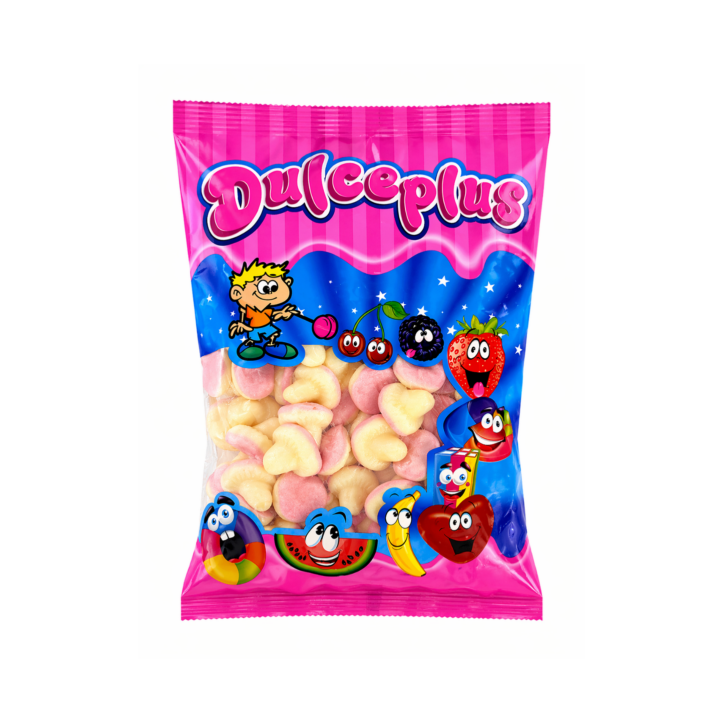 Dulceplus Pilze Halal Fruchtgummis 1 kg
