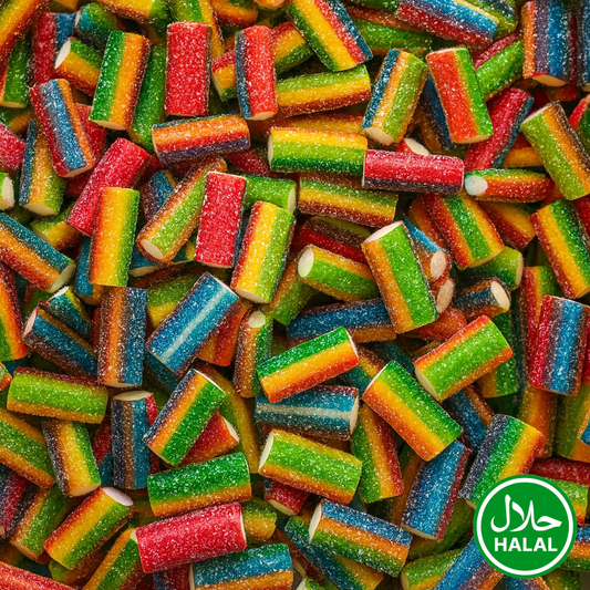 Saure Mini Regenbogen Bites Halal